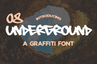 08 Underground Typeface for Bold Campaign Visuals