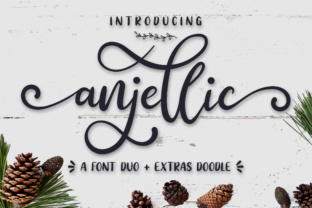 Anjellic Duo: The Perfect Script Handwritten Font for Small Business Branding