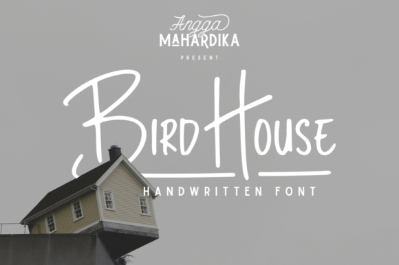 Bird House Typeface: A Handwritten Font for Modern Branding
