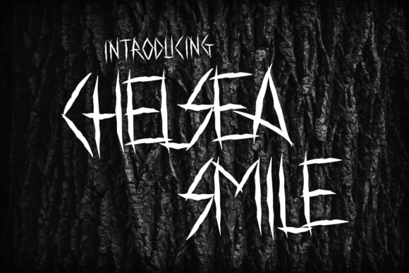 Chelsea Smile: The Scary Typeface for Bold Brand Identity