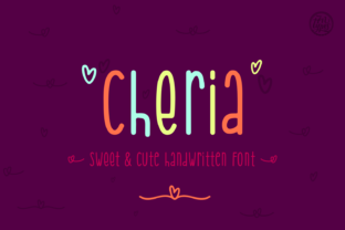 Cheria: A Friendly Handwritten Font for Digital Branding