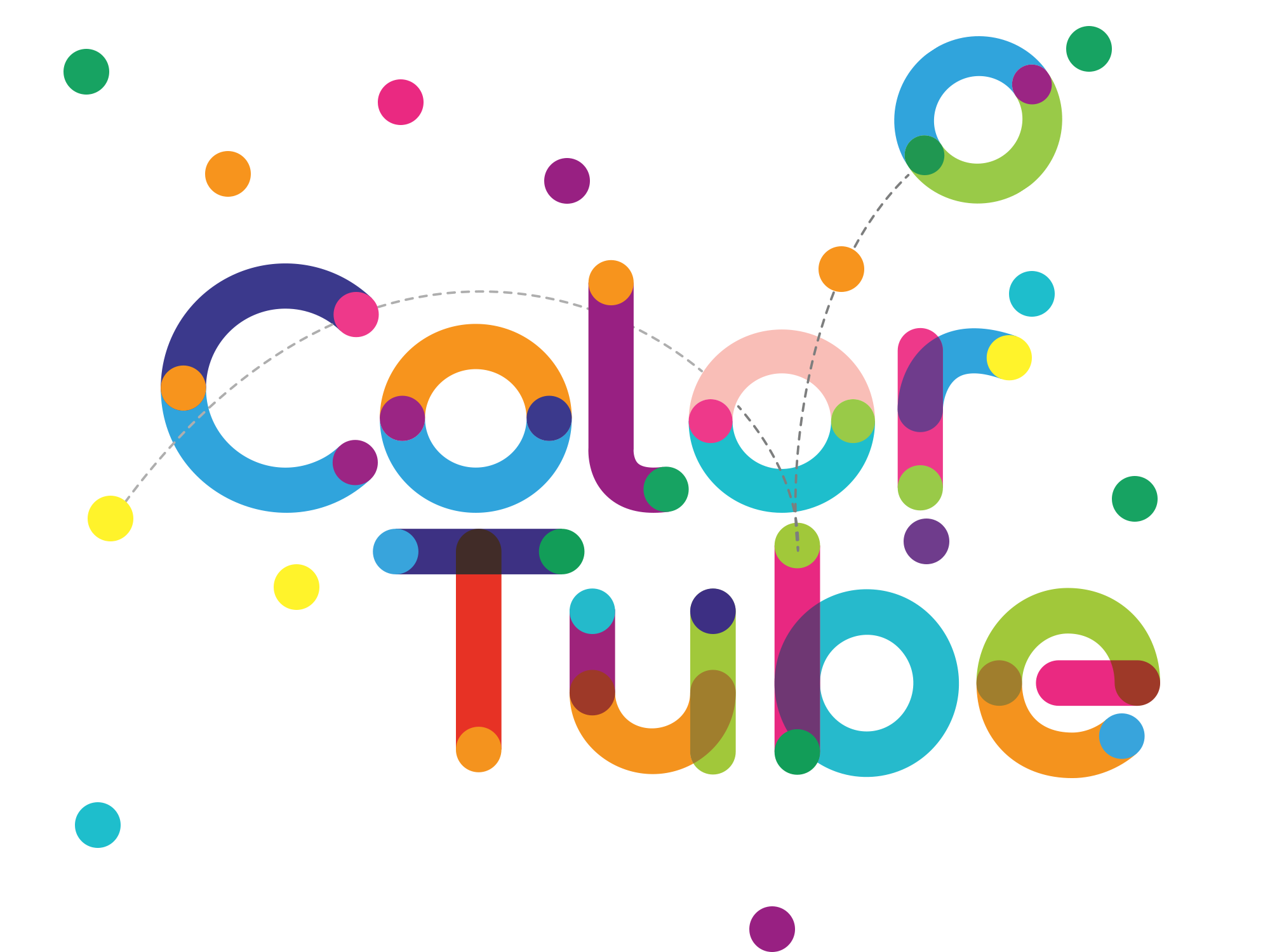 Color Tube Pro Font Review for Playful Branding and Craft Design