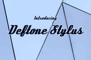 Deftone Typeface: Industrial Script for Editorial Design