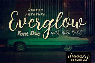 Everglow Script Font Duo for Modern Web Design Projects