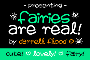 Fairies Are Real: A Playful Script Handwritten Font for Engaging Campaigns