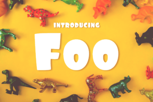 Foo Display Font Review for Handmade Shop Branding