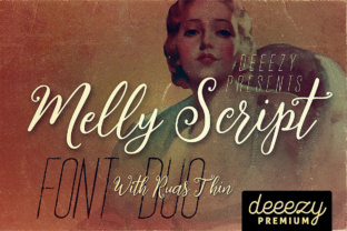 Melly Script Font Duo for Vintage Brand Identity