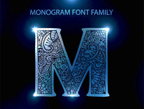 Monogram Font Family: Elevate Digital Branding with Elegant Typography