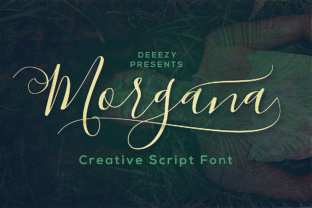Morgana Script Typeface Review for Editorial Design