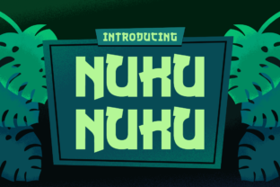 Nuku Nuku: The Fun Display Font for Memorable Branding
