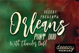 Orleans Script Font Duo for Editorial Design and Branding