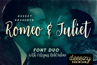 Romeo Juliet Font Duo: Elevate Editorial Design with Retro Script