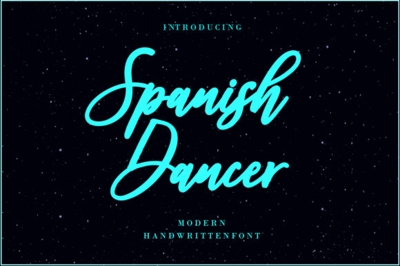 Spanish Dancer: A Modern Handwritten Font for Striking Web Designs
