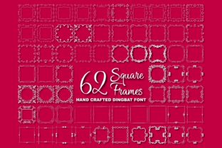 Square Frames Font: A Modern Dingbats Download for Designers