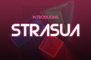 Strasua: The Sleek Display Typeface for Modern Minimal Branding