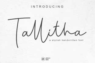 Tallitha: A Stylish Handwritten Font for Modern Branding