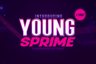 Young Sprime: A Glitch-Style Sans Serif Font for High-Impact Campaigns